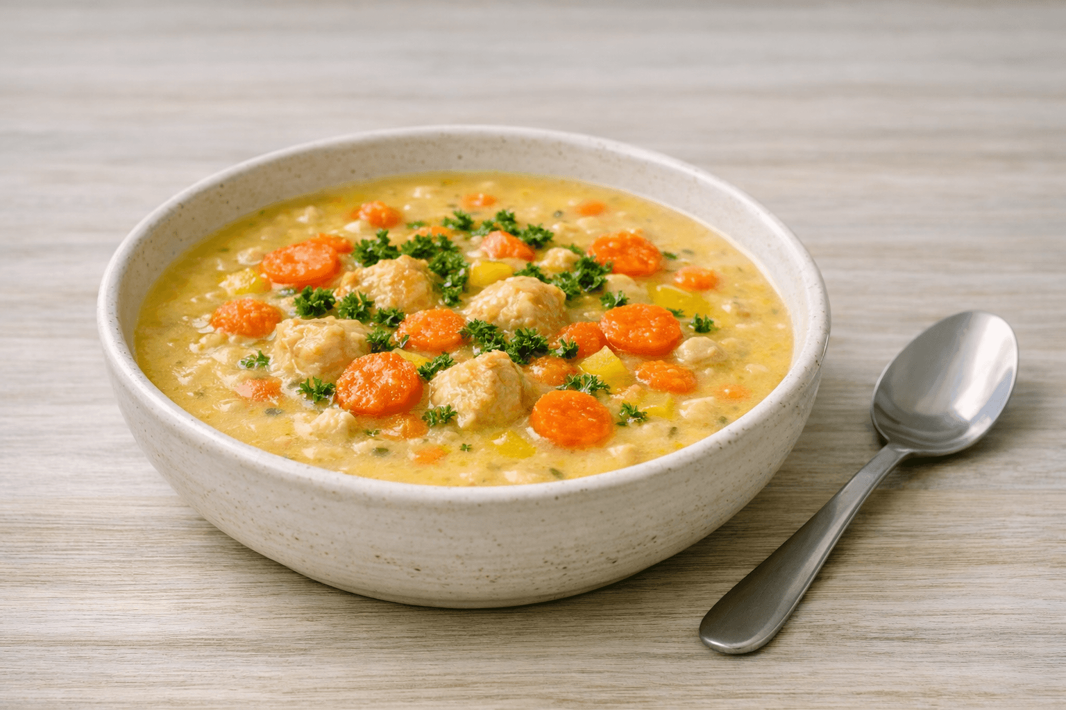 Creamy gluten-free leftover soup